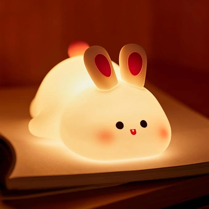 Cute Rabbit Silicone Lamp
