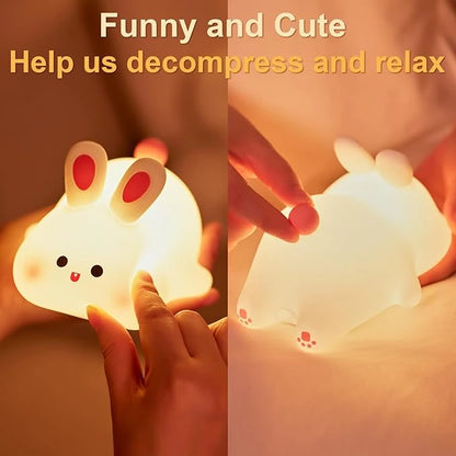 Cute Rabbit Silicone Lamp