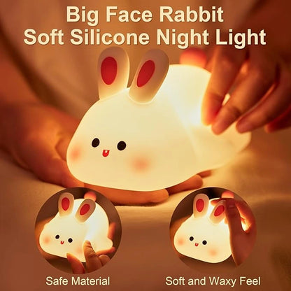Cute Rabbit Silicone Lamp