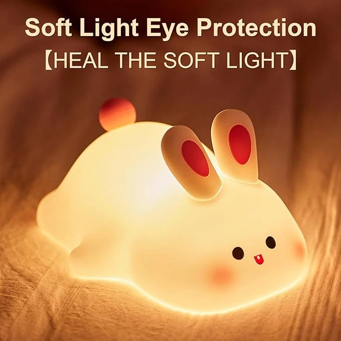 Cute Rabbit Silicone Lamp